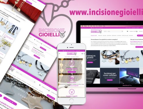 e-shop per gioielli personalizzabili